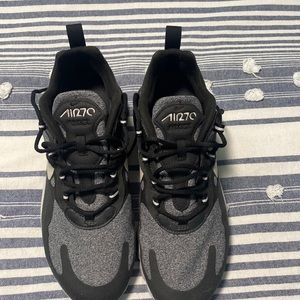 Gently used Nike AirMax 270 React Streetwear/Running Shoes Size 8 Women